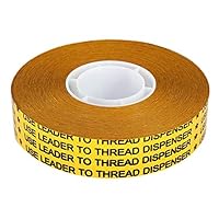 Doppelseitiges Transferklebeband | Für ATG 700 | Verschiedene Breiten | 55 m | Transparent | Trägerloses Klebeband für Produktproben, Poster, Einkleben von Fotos etc. / 12 mm Breite, 1 Rolle