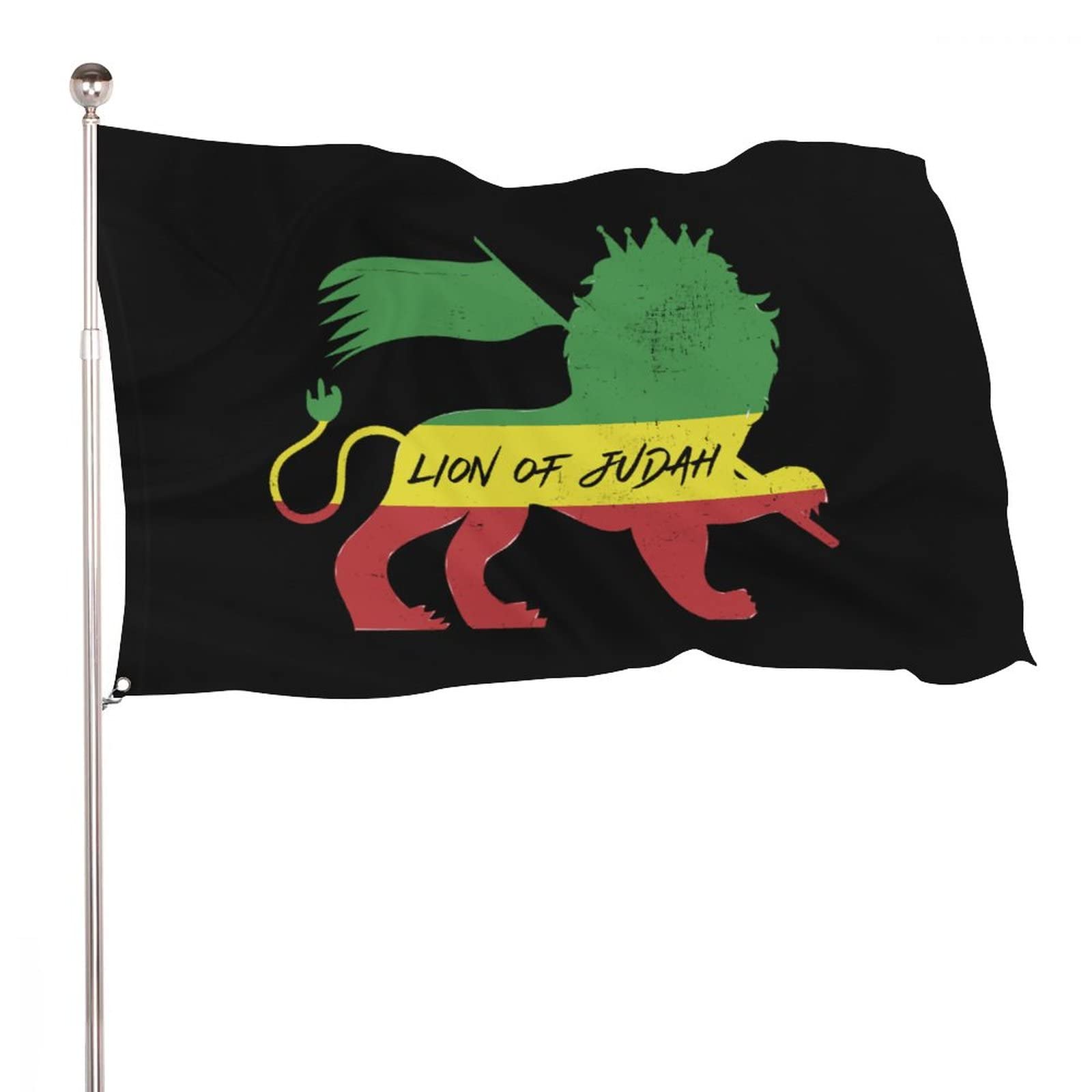 Bandiera Della Repubblica Di Venezia Golden Leone Di San Marco In Sfondo Rosso Sei Frange Eyhkmg