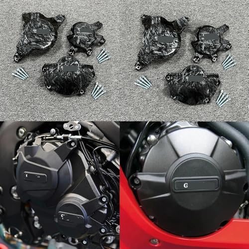 Protector cárter CBR600RR anticaídas con tapa de protección motor textura herrería 2