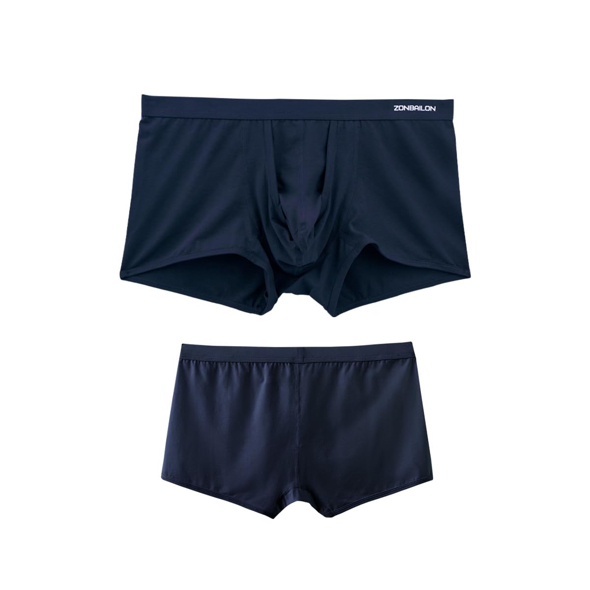 JINSHI Boxer sexy in modal da uomo con elefante biancheria intima da uomo separato a doppia tasca in cotone traspirante boxer slip M 3XL