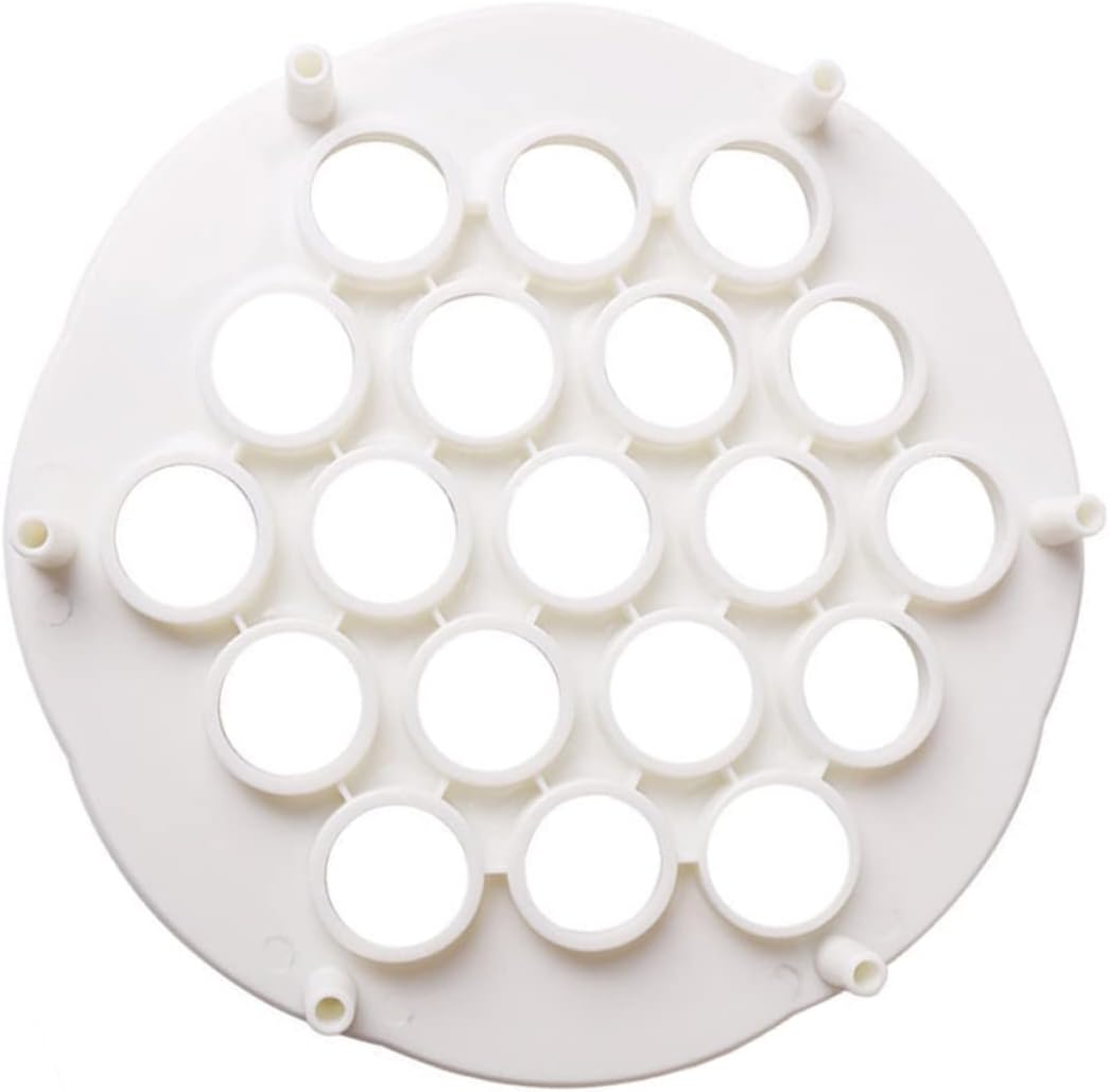 SHOWERORO 3pcs Dumpling Maker Tool Plastic Dumpling Molds for Easy Diy Making Kitchen Makes at Convenient and Practical Kitchen Utensil