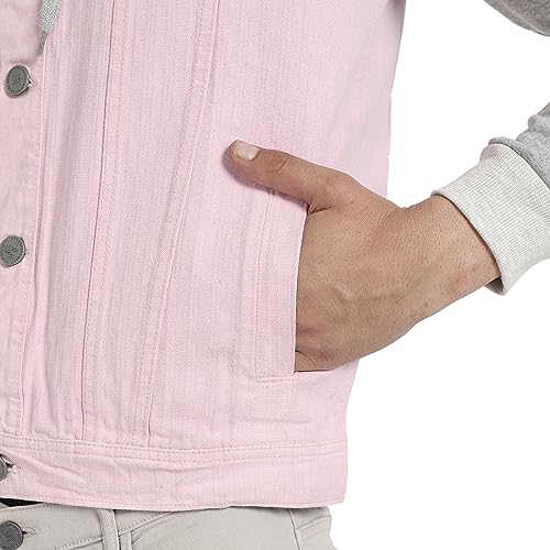 Image of Campus Sutra Cotton Mens Standard Length Jacket