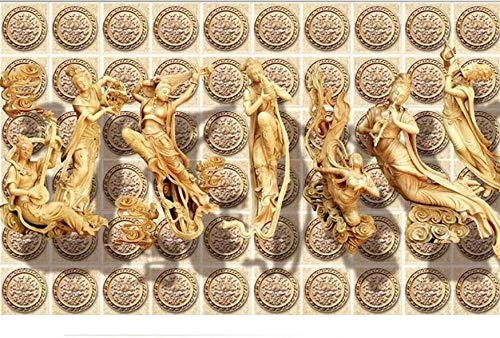 Papier peint intissé - Décoration Murale XXL grès relief fond de mur mur salon chambre à coucher fond 3D Papier Peint Photo Mural