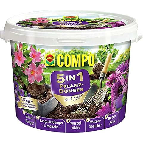 COMPO 5in1 Pflanz-Dünger und mehr Cover