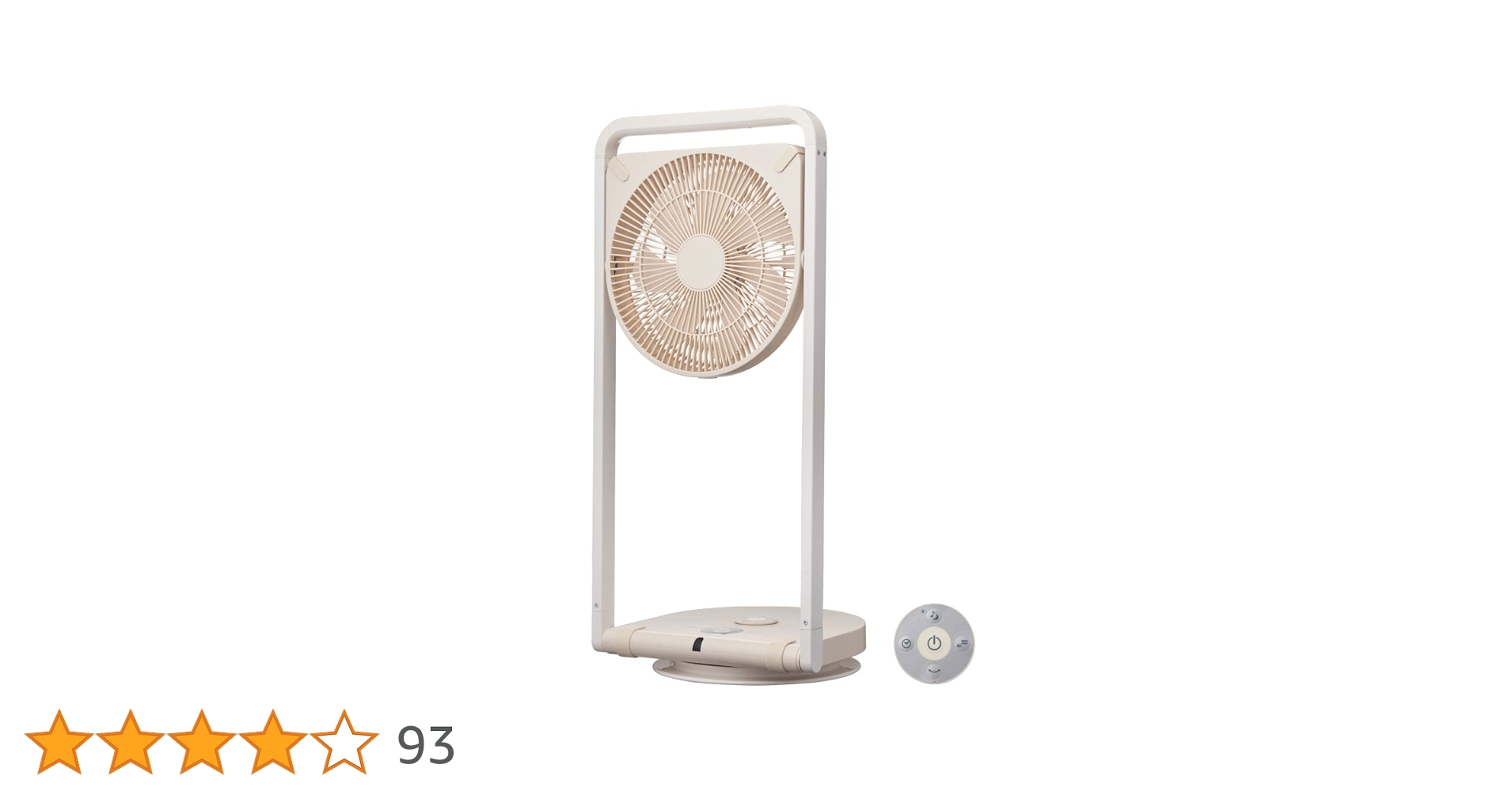 Amazon | 【しまい勝手のいい扇風機】ドウシシャ リビング扇風機