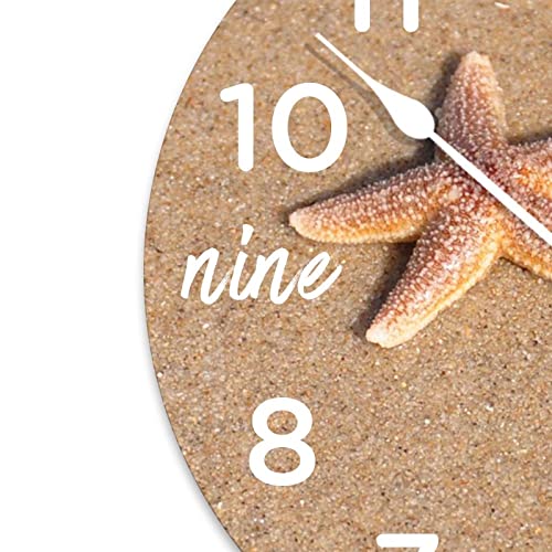 Horloge murale en bois de qualité supérieure sans tic-tac - 4