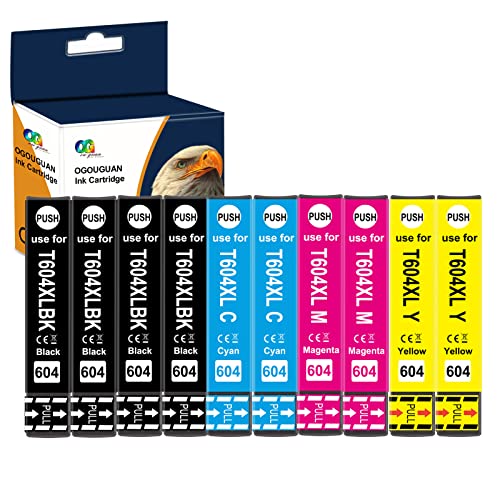 OGOUGUAN 604XL Cartucce Compatibili per Epson 604