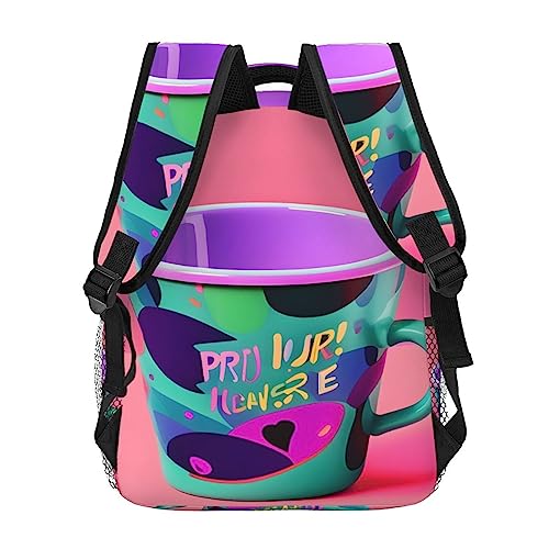 Sac à dos voyage léger OdDdot nacre ormeau bagage cabine ordinateur - 4