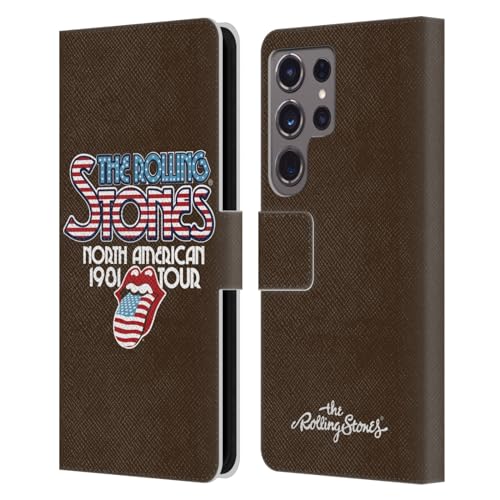 Carcasa cuero Samsung S24 Ultra The Rolling Stones acabado premium