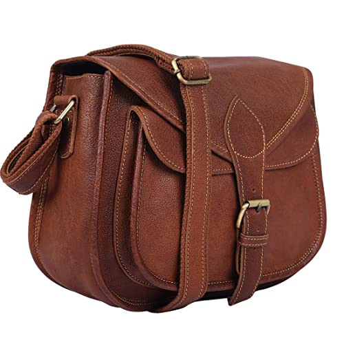 Bolso cruzado de cuero para mujer elegante y práctico miniatura 5