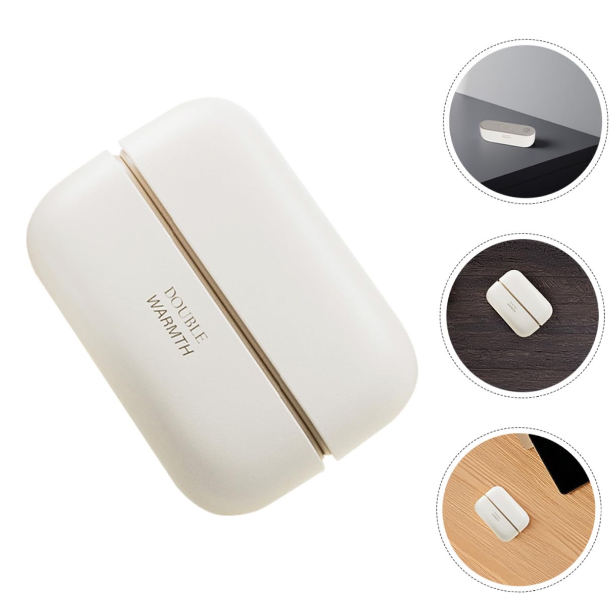 BESTonZON Scaldamani Elettrico Portatile Calore Rapido Tramite USB per Viaggi all Aperto e Attrezzatura da Caccia Dispositivo Leggero e Ricaricabile