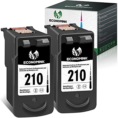 Up To 60% OFF Economink Remanufactured Ink Cartridge Replacement for Canon 210 210XL PG-210 XL Black for Pixma MX410 MX340 MP280 MP495 MP250 iP2702 MP490 iP2700 MP240 MX320 MX330 MP480 MX420 MP230 Printer (2 Pack Up To 60% OFF Economink Remanufactured Ink Cartridge Replacement for Canon 210 210XL PG-210 XL Black for Pixma MX410 MX340 MP280 MP495 MP250 iP2702 MP490 iP2700 MP240 MX320 MX330 MP480 MX420 MP230 Printer (2 Pack