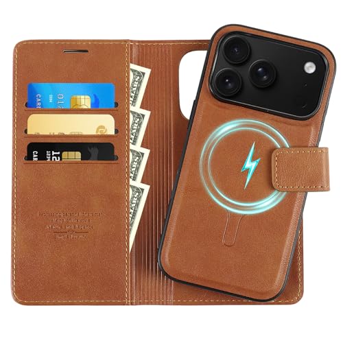 Étui iPhone 17 Pro anti-piratage RFID et coque détachable