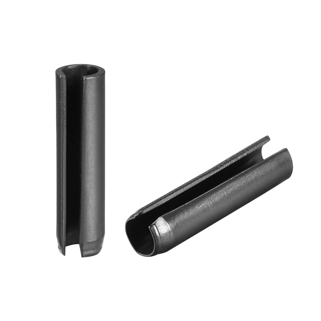 uxcell Slotted Spring Pin 6mm x 25mm Plain Finish 65Mn Roll