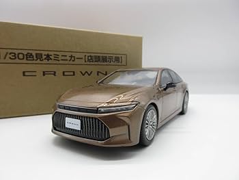 新型クラウン　ミニカー　【ブラック×プレシャスブロンズ】　【新品　未使用】 Amazon | 1/30 ミニカー 新型クラウン クラウンクロスオーバー