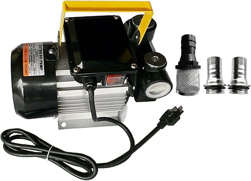 ZXMT bomba de combustible eléctrica 110V AC bomba de transferencia de combustible 16GPM aceite diesel bomba de transferencia de combustible