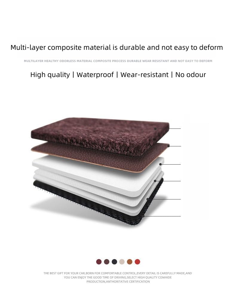 Kofferbakmatten voor Volvo V60 2020-, Antislip Krasbestendige Auto Boot Liner, Heavy Duty Waterdichte Kofferbak Mat, Anti-vuile Boot Protector Cover
