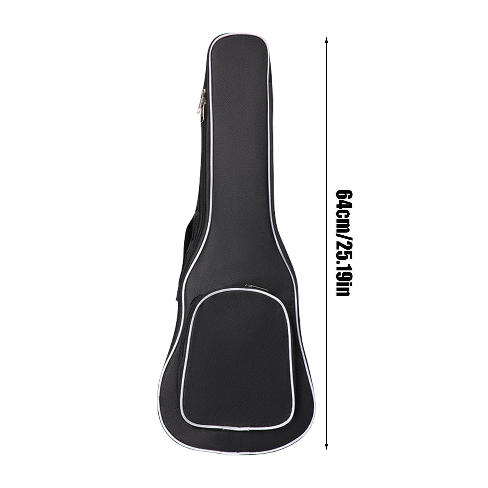 Sac Pour Ukulélé – Étui Rembourré Doux Portable Avec Bandoulière Réglable | Housse Rembourrée Pour Instruments, Porte-instruments À Cordes Légers, Sac De Protection Pour Les Voyages, Le Camping Et Les