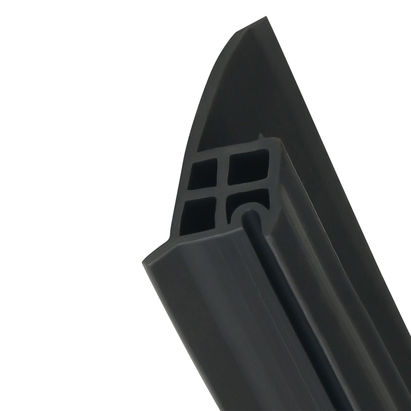 Resilient Window Channel Cover 1M Length Rubber Part Forms Secure Barrier Against Rain and Draft High Elasticity Rubber Seal