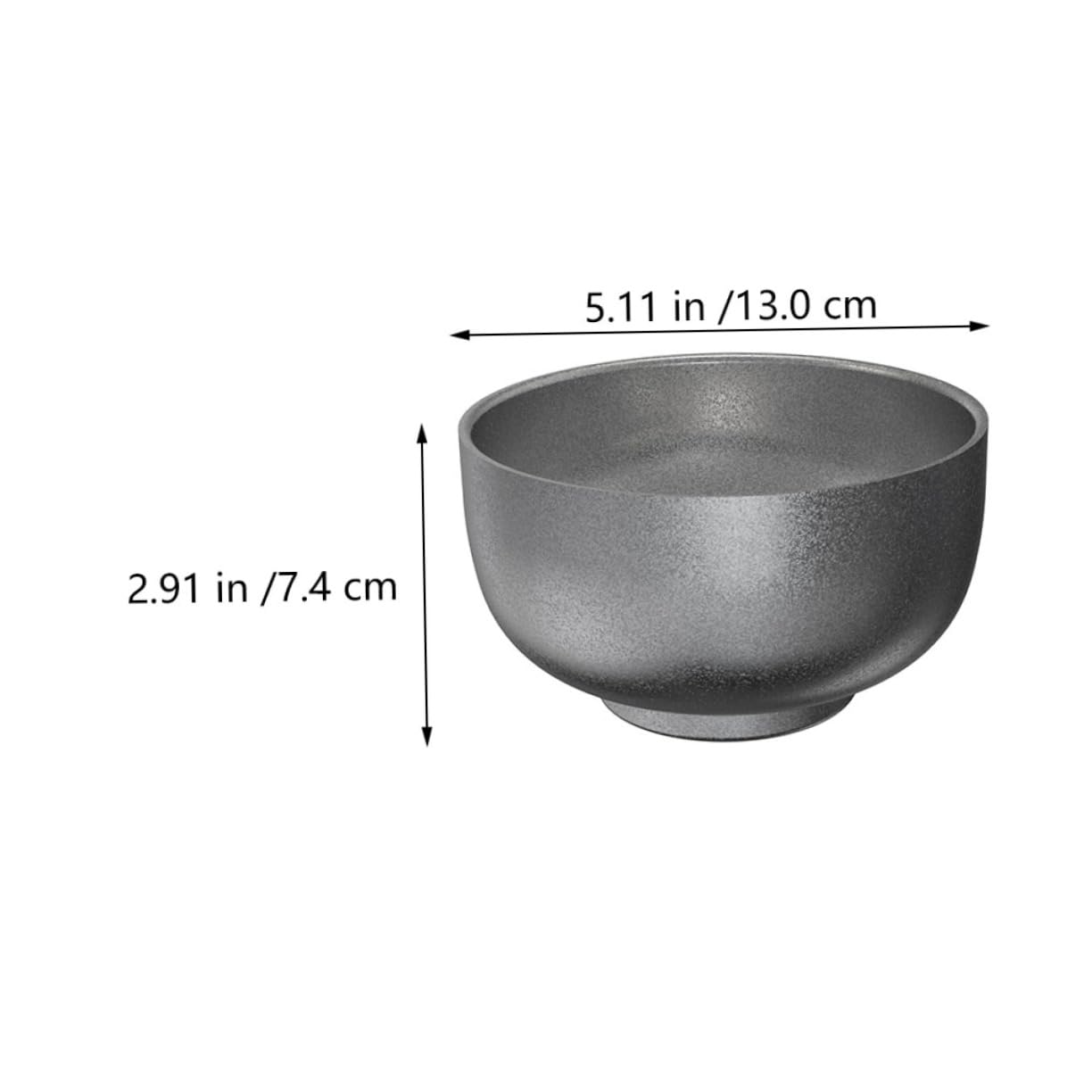 HEALEEP Nordic Style Stainless Steel Soup and Cereal Bowls Sturdy Double Design for Home Kitchen Restaurants and Hot Pot Shops Smooth Finish Versatile Dining Experience