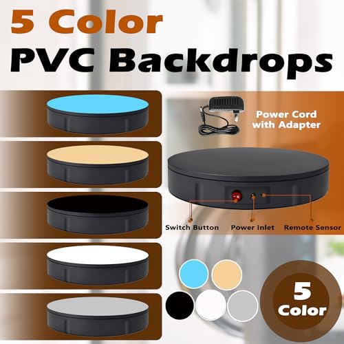 Prolee 360 Degree Rotating Turntable 12 Inch, 350lbs