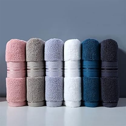 5sssallefaa Handtuch waschen Gesicht Haushalt Wasseraufnahme weich Hotel Abwischen Haare Männer und Frauen Paare Erwachsene dick 4 Sets (Farbe: B 3PS, Größe: 76 x 34 cm) (A 3PS 76 x 34 cm) – Bild 6