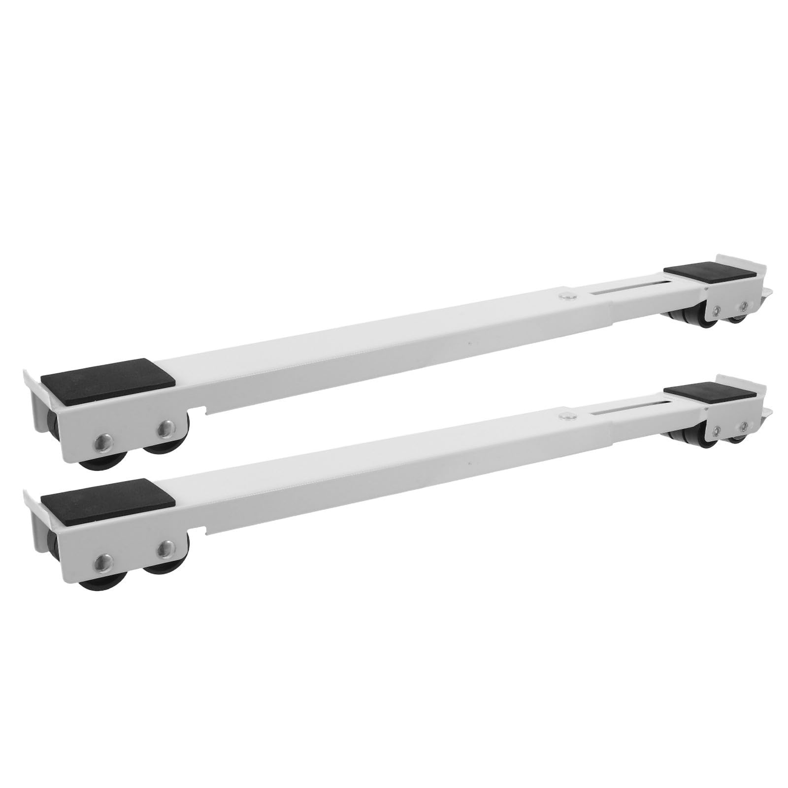 Soporte antivibración de acero inoxidable con 24 ruedas para mover lavadora y frigorífico