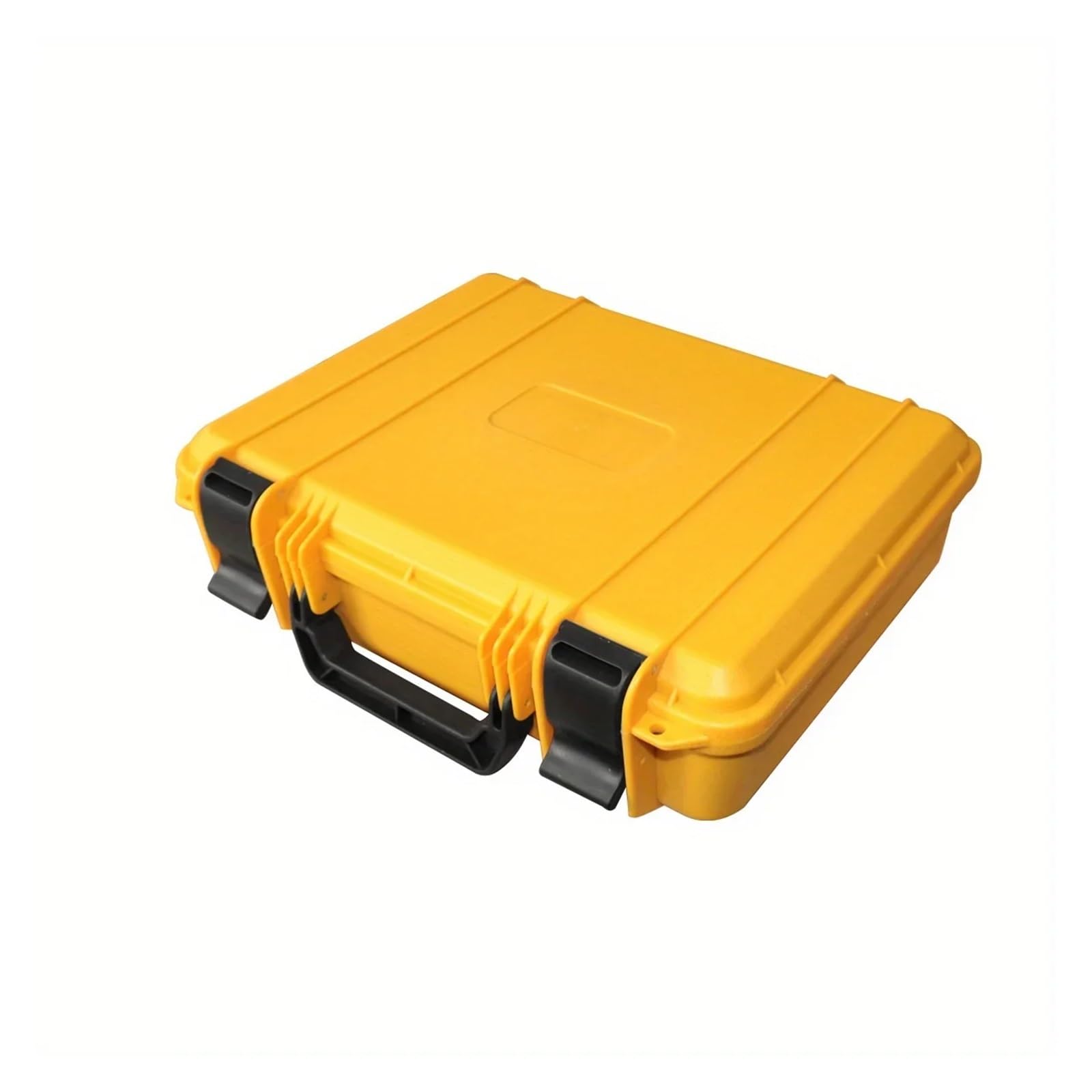 EMHSJSYVB 1pc Plastic Tool Case Suitable Carrying Box Hardware Toolbox Portable Equipment Storage, Foam Padded Interior(Yellow)