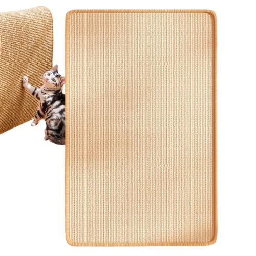 Tapis griffoir pour chat adhésif et protection de canapé pour intérieur