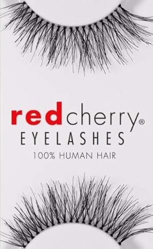 Red Cherry False Eyelashes #217 Black