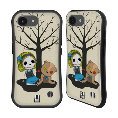 Head Case Designs Tea Time Teschi Bambini Custodia Cover Ibrida Compatibile con Apple iPhone 16e