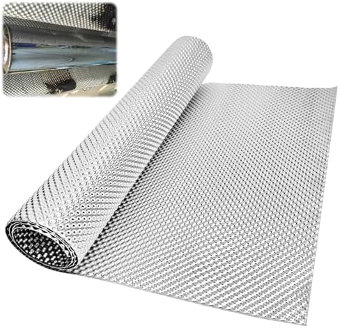 Hitzeschutzmatte 250x60cm Selbstklebend - Aluminium Isolierung Für Motor & Schläuche