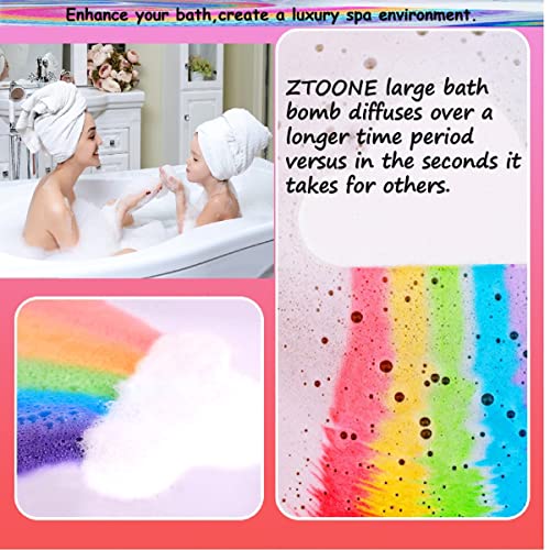 Ztoone 4 Imposta Rainbow Cloud Bath Bomb, Bubble