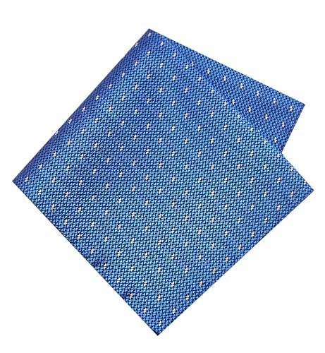 Image of TIE STUDIO Men's Necktie Pocket Square & Cufflink Set | Standard | Jacquard Fabric | Superior Stitching |