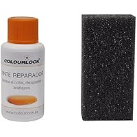 COLOURLOCK Tinte reparador Cuero/Piel F002 (Blanco Roto ESTÁNDAR), 30 ml restaura el Color del Cuero en Coches, sofás, Ropa, Bolsos