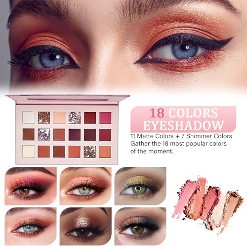 Makeup Set for Women, Makeup Full Kit for Beginners & Professionals, Travel Makeup Kit for Teens & Adults, Make up Set for Girls, Eyeshadow Palette, Lip Gloss, Face Make up - Image 4