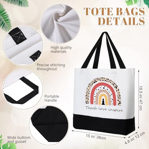 Bolsa tote de lona para maestros pack 8 unidades miniatura 4