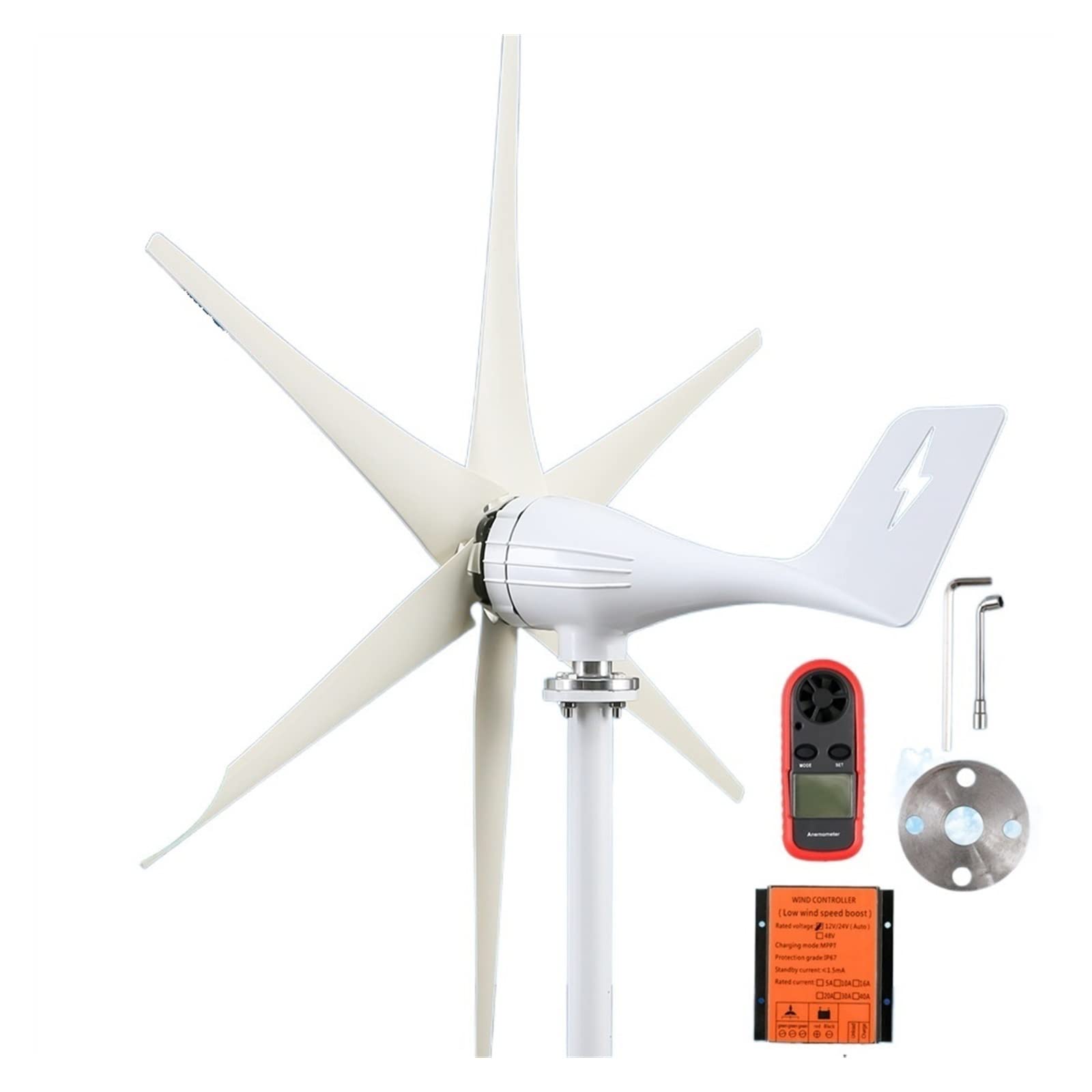 Amazon | ハイブリッド風力発電機 小型風力タービン フリー エネルギー