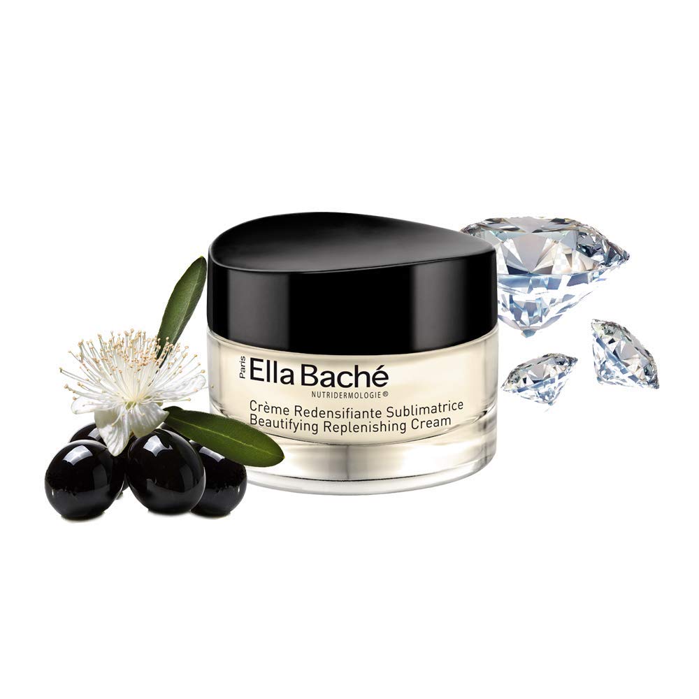 Crème Redensifiante Sublimatrice - Crème anti-âge jour aux poudres de diamant et extraits premium d'olive et de myrte pour un effet "lifting global" - Peau plus ferme et rajeunie - Made in France-50ml