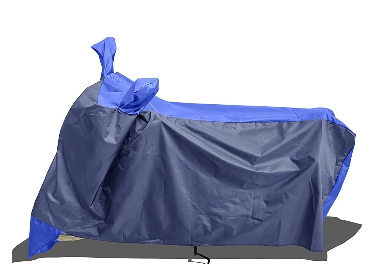 VR Enterprises™ - Honnda CB Unicorn 150 Bike Cover with Waterproof and Dust Proof Premium Polyester Fabric (Blue Stripe)