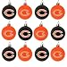 NFL Ball Ornament (Set of 12) NFL Team: Chicago Bears