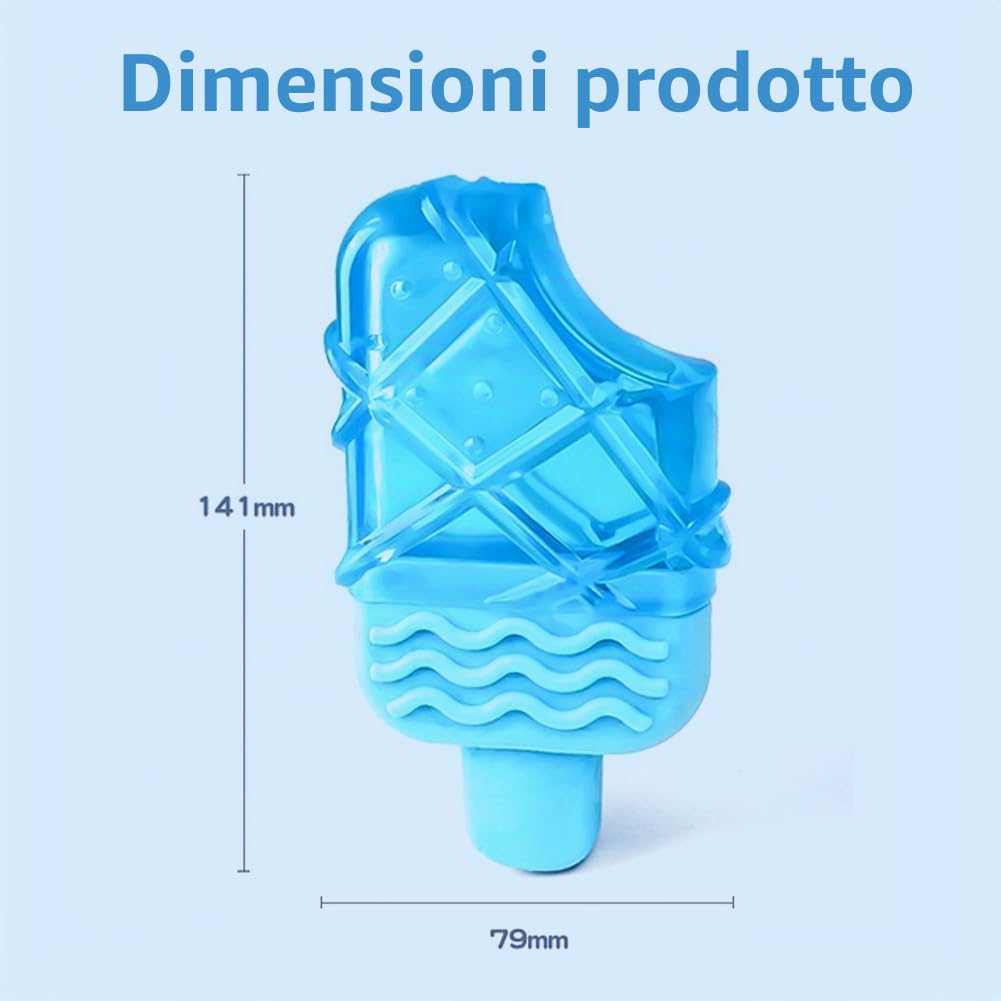Giocattoli da Masticare Congelabili, Giocattolo di Raffreddamento Dell'animale Domestico, Giocattoli da Masticare Rinfrescanti per Cani, Giocattolo di Raffreddamento per Animali Domestici, Ghiacciolo
