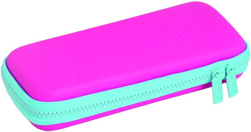 University of Oxford Stationery Canvas Pencil Pouches Single Zipper Star Pink