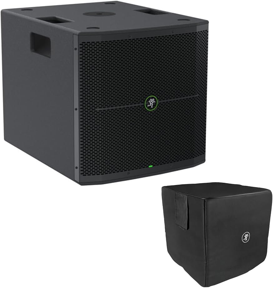 Mackie Thump115S 1400W 15" Powered Subwoofer with DSP Bundle with Slip Cover for Thump115S Subwoofer