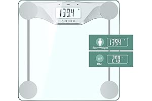 Accurate NUTRI FIT Digital Body Weight Bathroom Scale