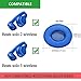 Replacement Earpads for Beats Studio Solo 2.0 3.0 Memory Foam Replacement Earpads Ear pad Ear Cushions Studio 3.0 Wired/Wireless Bluetooth Headset Over-Ear Headphones,1 Pair (Blue) (Solo Blue)