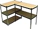 King's Rack 5-Tier Steel Storage Rack Boltless Shelving Tier Height Adjustable 30