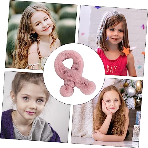 Scarf Solid Para Holiday Soft Girl Color Winter Boys Christmas Neck Accessory Scarves Thick Cashmere3