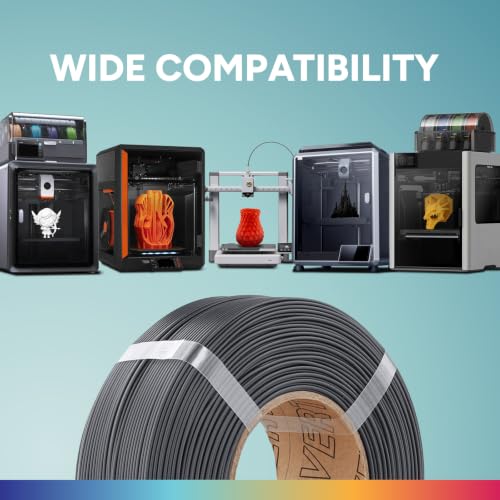 Image of OVERTURE 2 Pack 1kg High Speed Refill PLA Filament, Space Gray*2