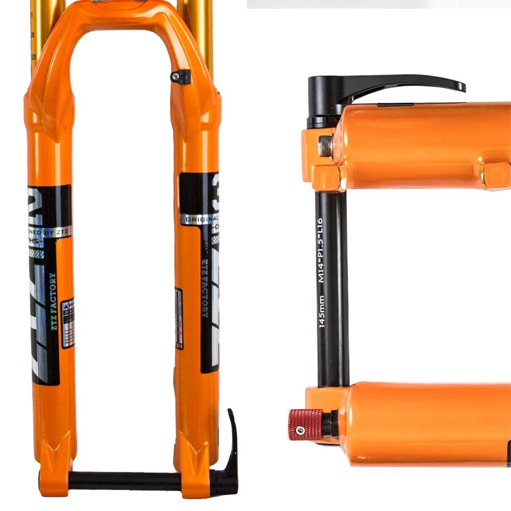 ZTZ MTB Forks Mountain Bike Suspension Fork 27.5 29 Inch Thru Axle